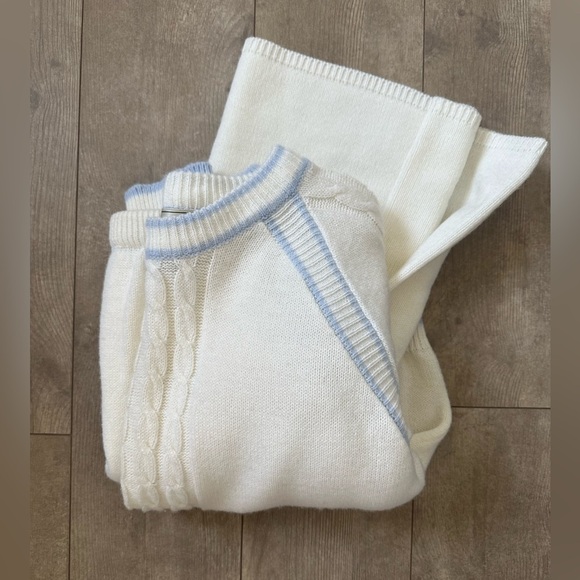 Sweet Baby Jane White and Blue Skirt Set - Picture 16 of 16